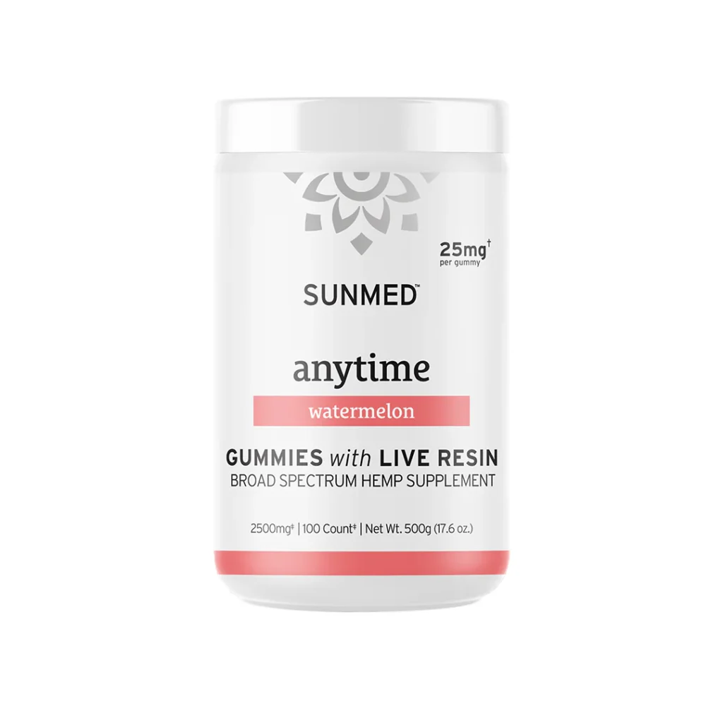 SUNMED | Broad Spectrum Anytime Gummies - Watermelon