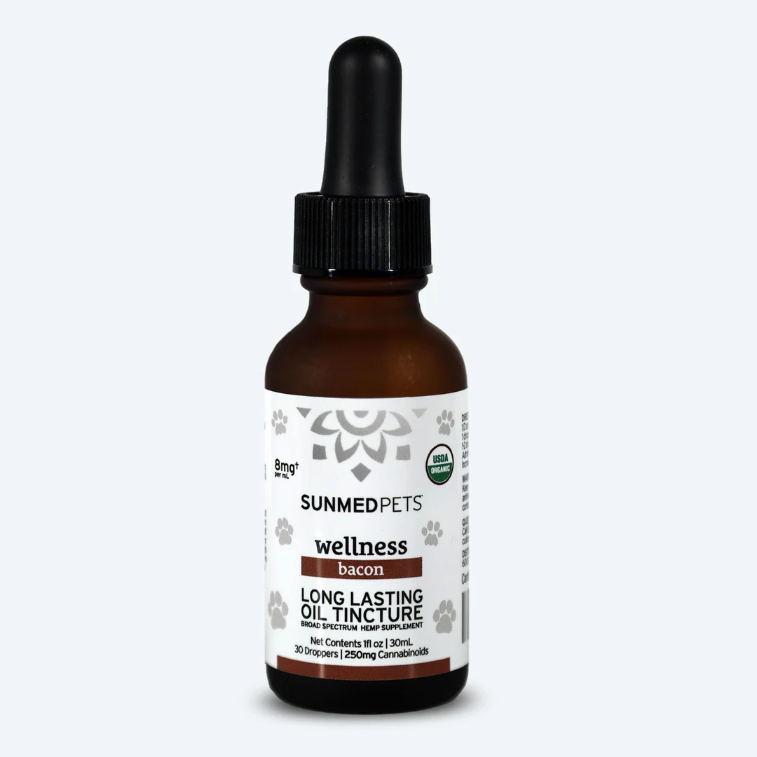 SUNMED PETS | Long Lasting Oil Tincture 250mg (Bacon)