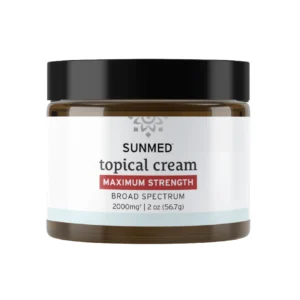 SUNMED | Broad Spectrum 2000mg Topical Cream (Maximum Strength)